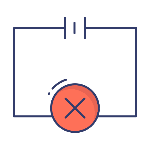 Circuit button electronics circuit icon