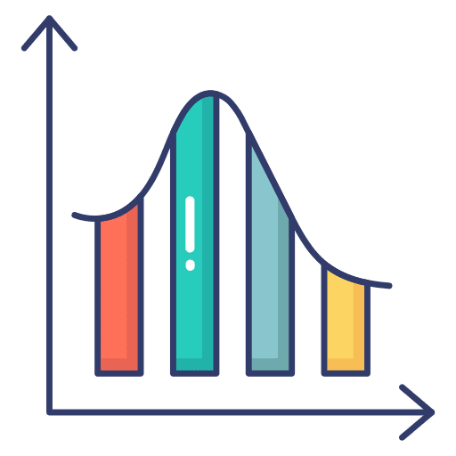 Graph analysis chart graph icon