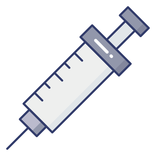 Injection medicine injection shot icon