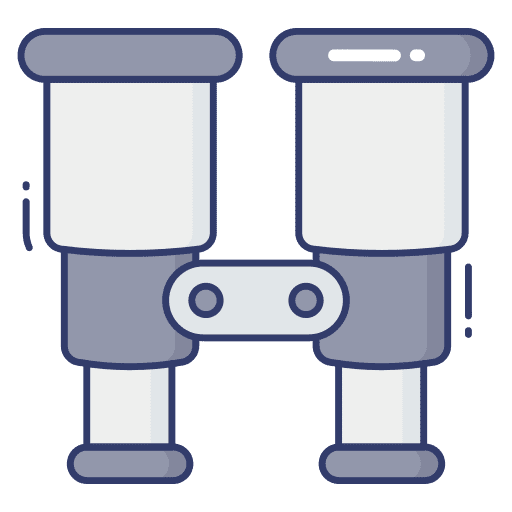Binocular binocular miscellaneous vision icon