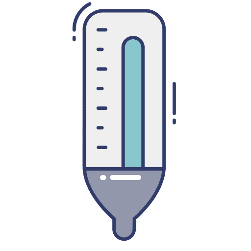Thermometer mercury temperature thermometer icon