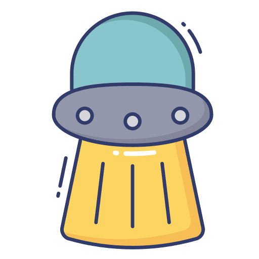 Ufo alien miscellaneous extraterrestrial icon