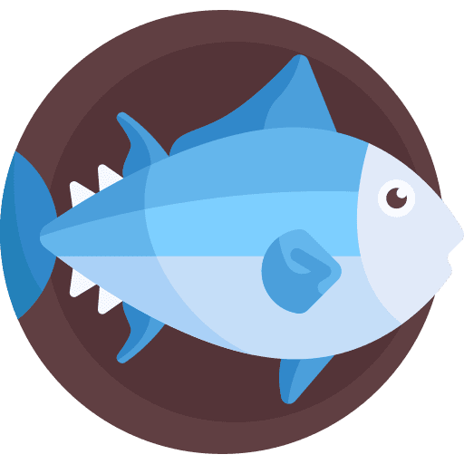 Tuna animal marine aquarium icon