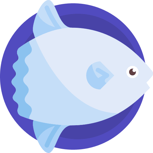 Sunfish animal kingdom wild life aquatic icon