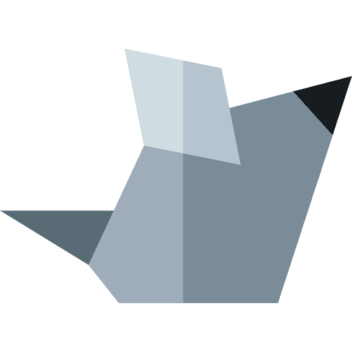 Mouse fold animal japanese icon