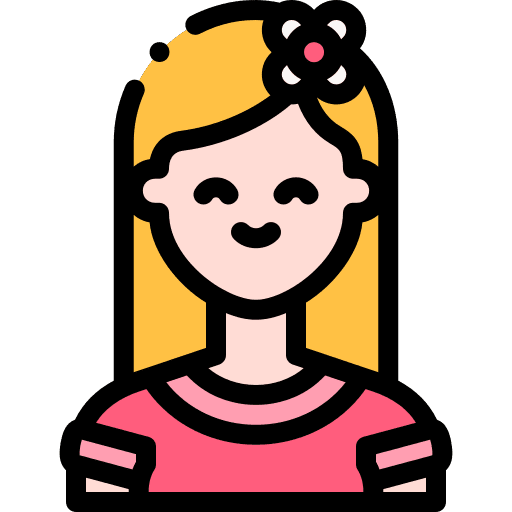 Woman woman blonde caucasian icon