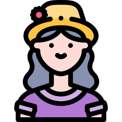 Woman short sleeve shirt avatar profile icon