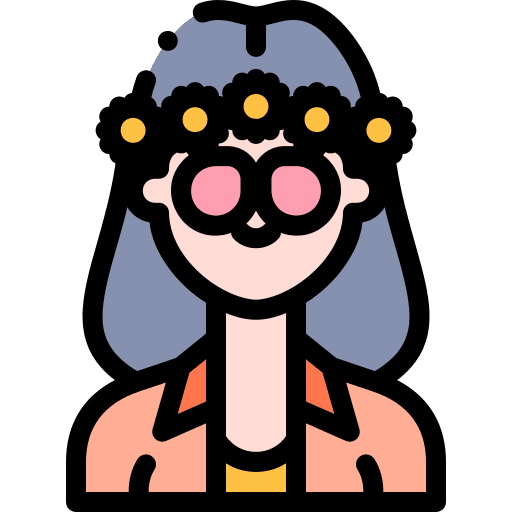 Woman user avatar caucasian icon