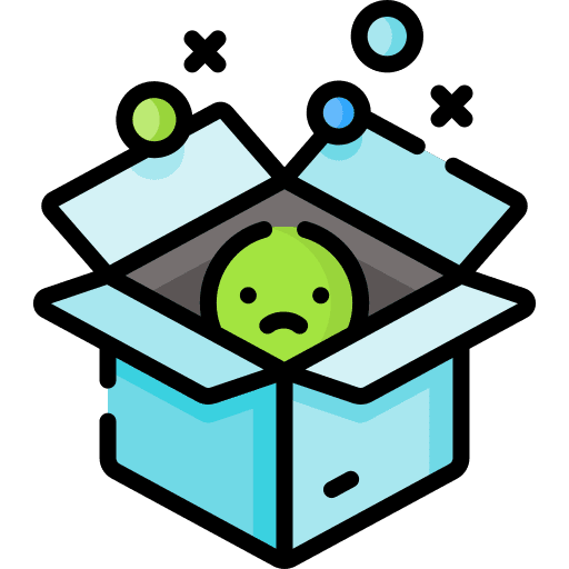 Box delivery empty miscellaneous icon