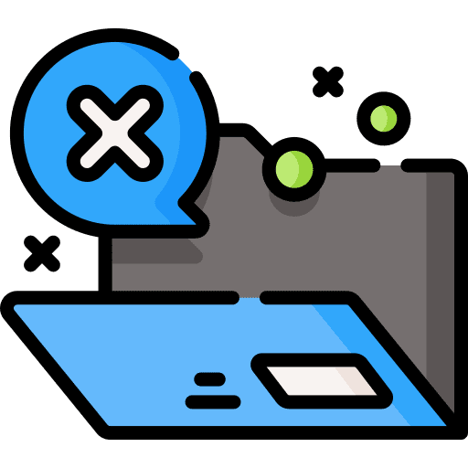 Folder empty state none files and folders icon