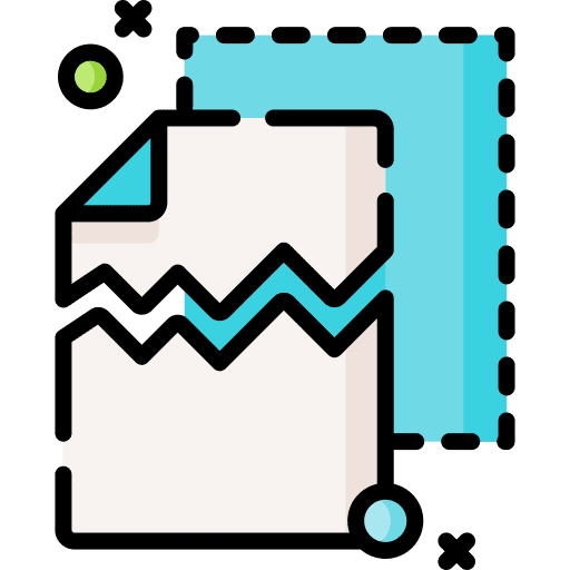 File empty state error broken icon