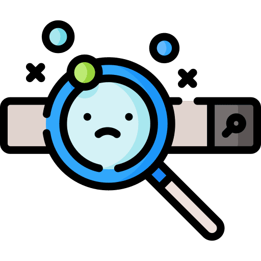 Search navigation bar seo optimization icon