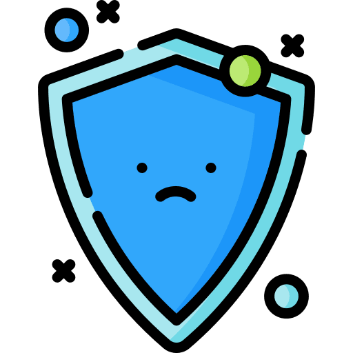 Shield safe box safe security icon