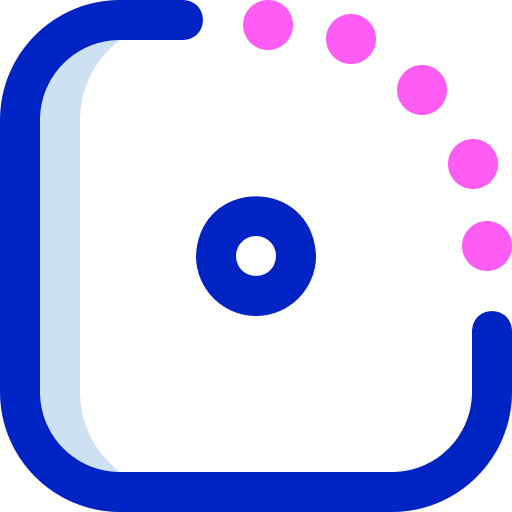 Corners art and design round corners icon