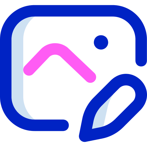 Edit image pencil edit image photo editing icon