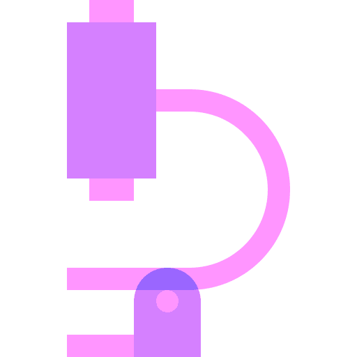 Microscope electronics medical laboratory medical icon