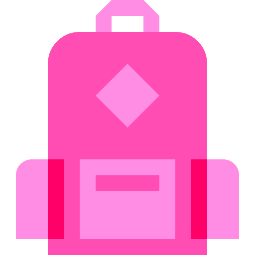 School bag school bag travel luggage icon