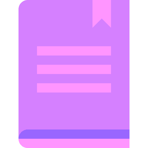 Book studying education school icon