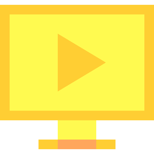 Computer video player computer multimedia option icon