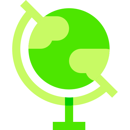 Globe earth globe earth grid education icon