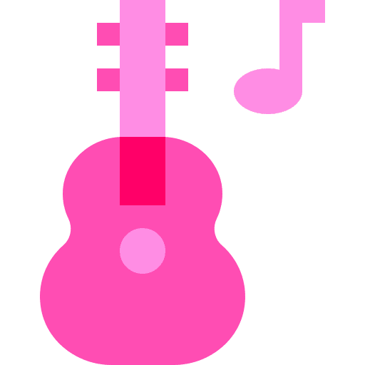 Guitar guitar heart music icon