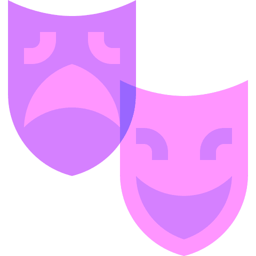 Theater masks mask theater entertainment icon
