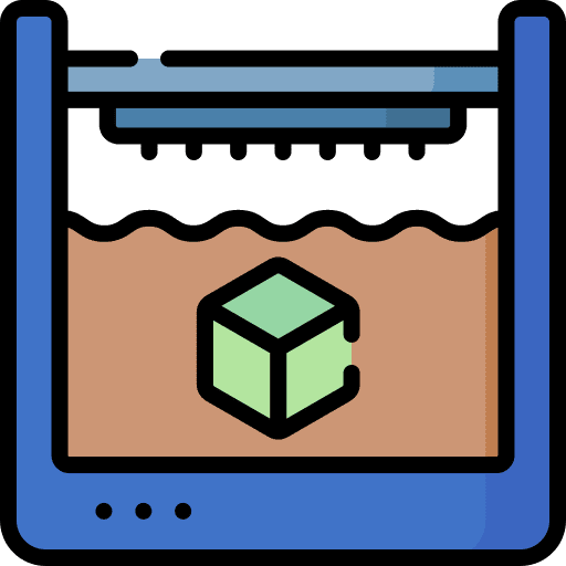 3d printer electronics 3d printer cube icon