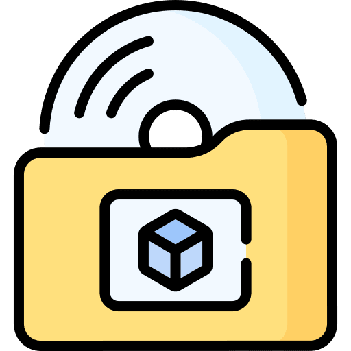 3d printing software cd production monitor icon