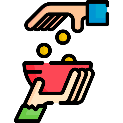 Beggar social beggar homeless icon