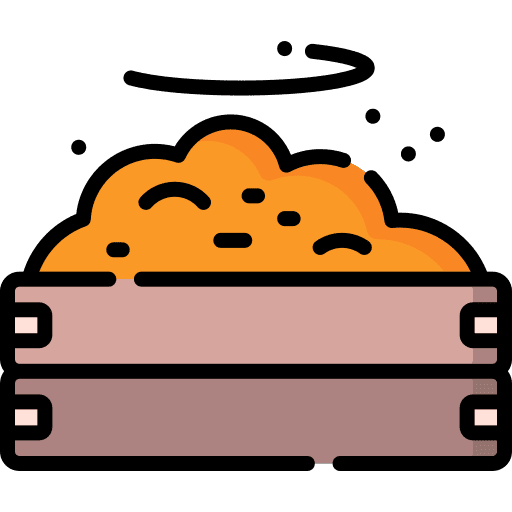Fertilizer compost agriculture crate icon