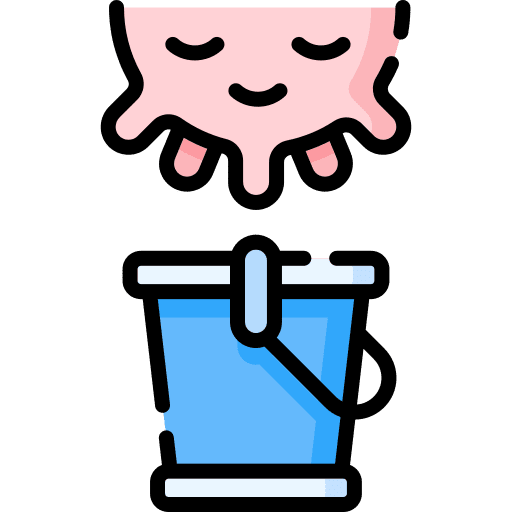 Milk agriculture udder farming and gardening icon