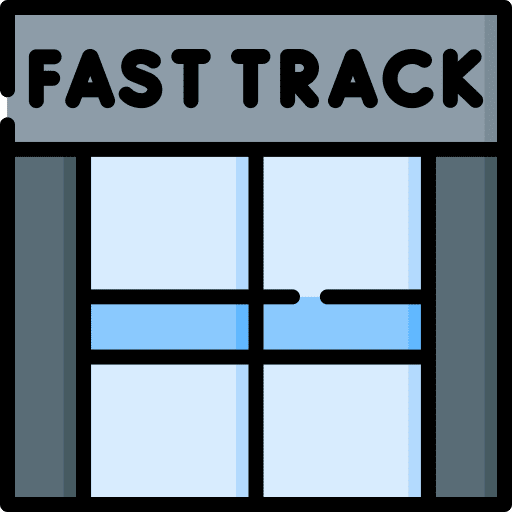 Priority gate fast track priority gate travel icon