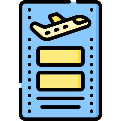 Departure time departure boarding time icon