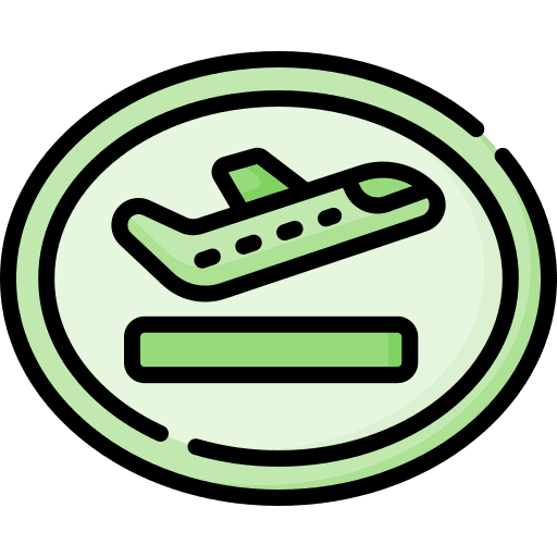 Departure airport departure transport icon
