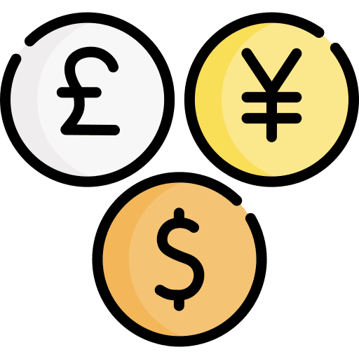 Fiat money note money dollar icon