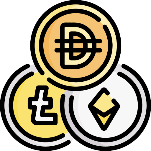 Altcoin blockchain cryptocurrency altcoin icon