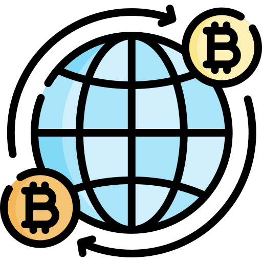 World grid money global earth globe icon