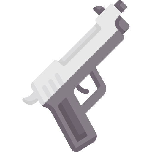 Pistol miscellaneous revolver shooting icon