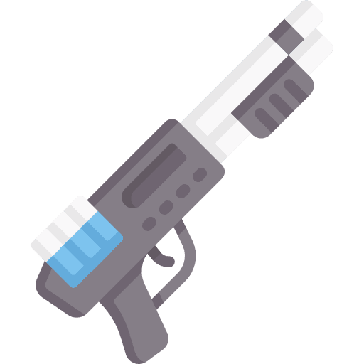 Shotgun pistol gun shooting icon