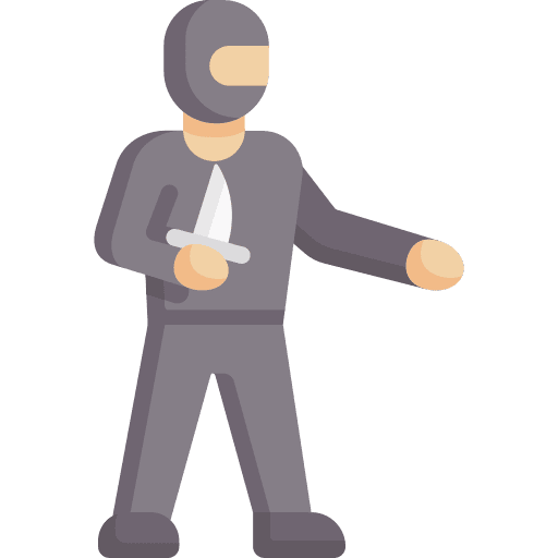Thief criminal robbery miscellaneous icon