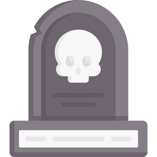 Tombstone gravestone funeral tombstone icon
