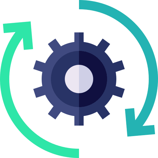 Exchange process development gear icon