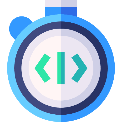 Optimization browser coding web design icon