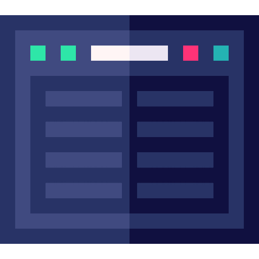 Server network seo and web multimedia icon