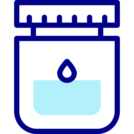 Ink bottle office material school material icon