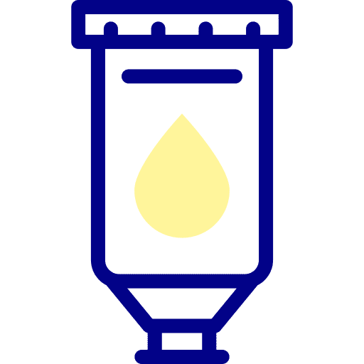 Paint tube paint tube bottle art and design icon