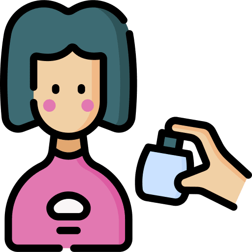 Perfume beauty scent spray icon