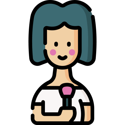 Make up people make up woman icon