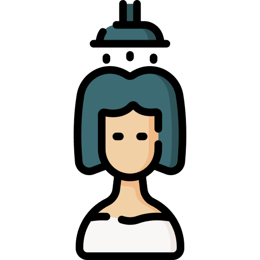 Shower black hair caucasian avatar icon