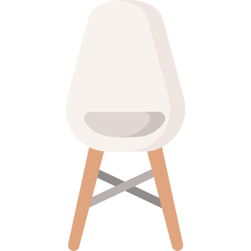 Chair comfortable home decor sitting icon
